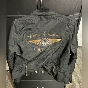 Harley Davidson 110th anniversary edition riding jacket for women